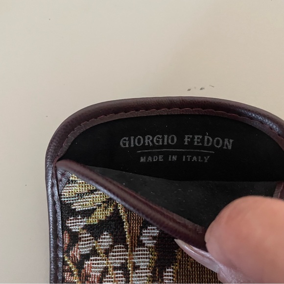 Like new Giorgio Fedon fabric glasses case - Picture 10 of 10